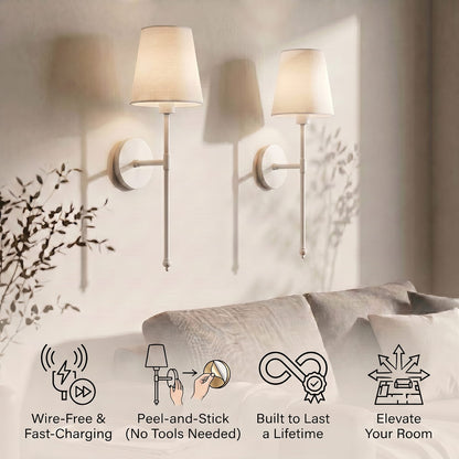 Akina™ Wireless Wall Sconces (Set of 2)